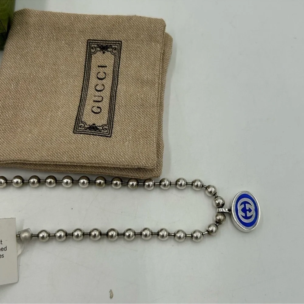 Women’s Gucci .925 sterling silver heavyweight necklace made in Italy